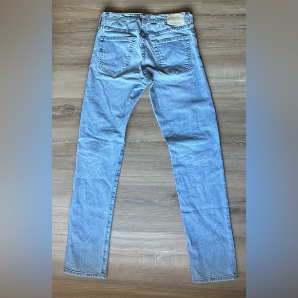 AG Adriano Goldschmied Men’s Light Blue Straight Jeans - Picture 2 of 11